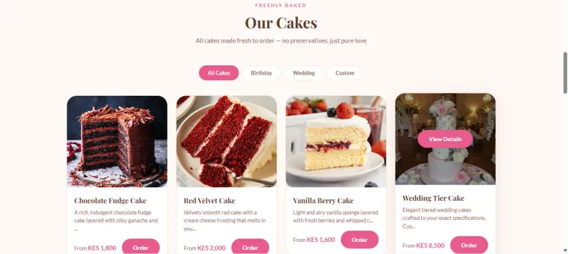 Sweet Layers Bakery — screenshot 3