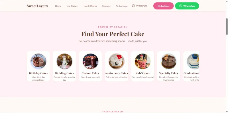 Sweet Layers Bakery — screenshot 4